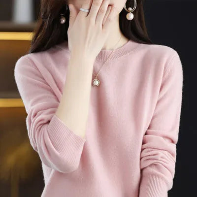 Pure Wool Women's Sweater for Cold Winter Days