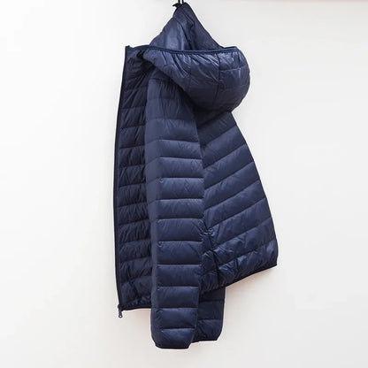 Warm Men's Waterproof Down Filled Parka Coat