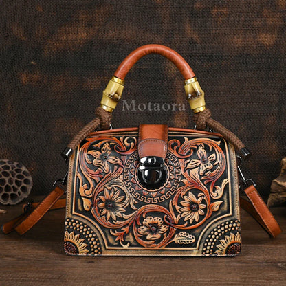 Classic Faux Leather Crossbody Bag for Women