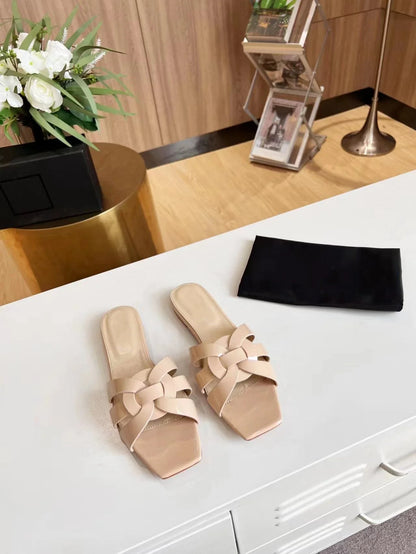 Authentic Leather Comfortable Flat Sandals