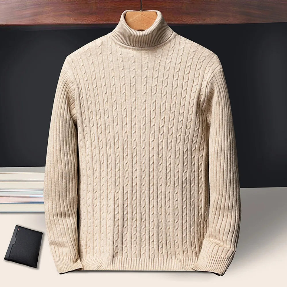 Classic Pattern Crew Neck Sweater