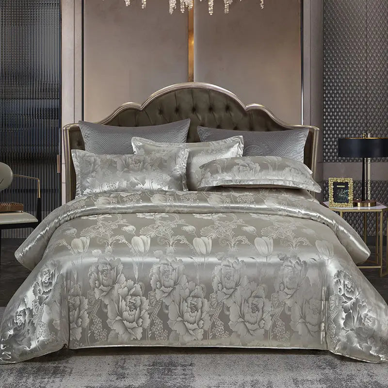 Soft Luxe Patterned Duvet Cover Set