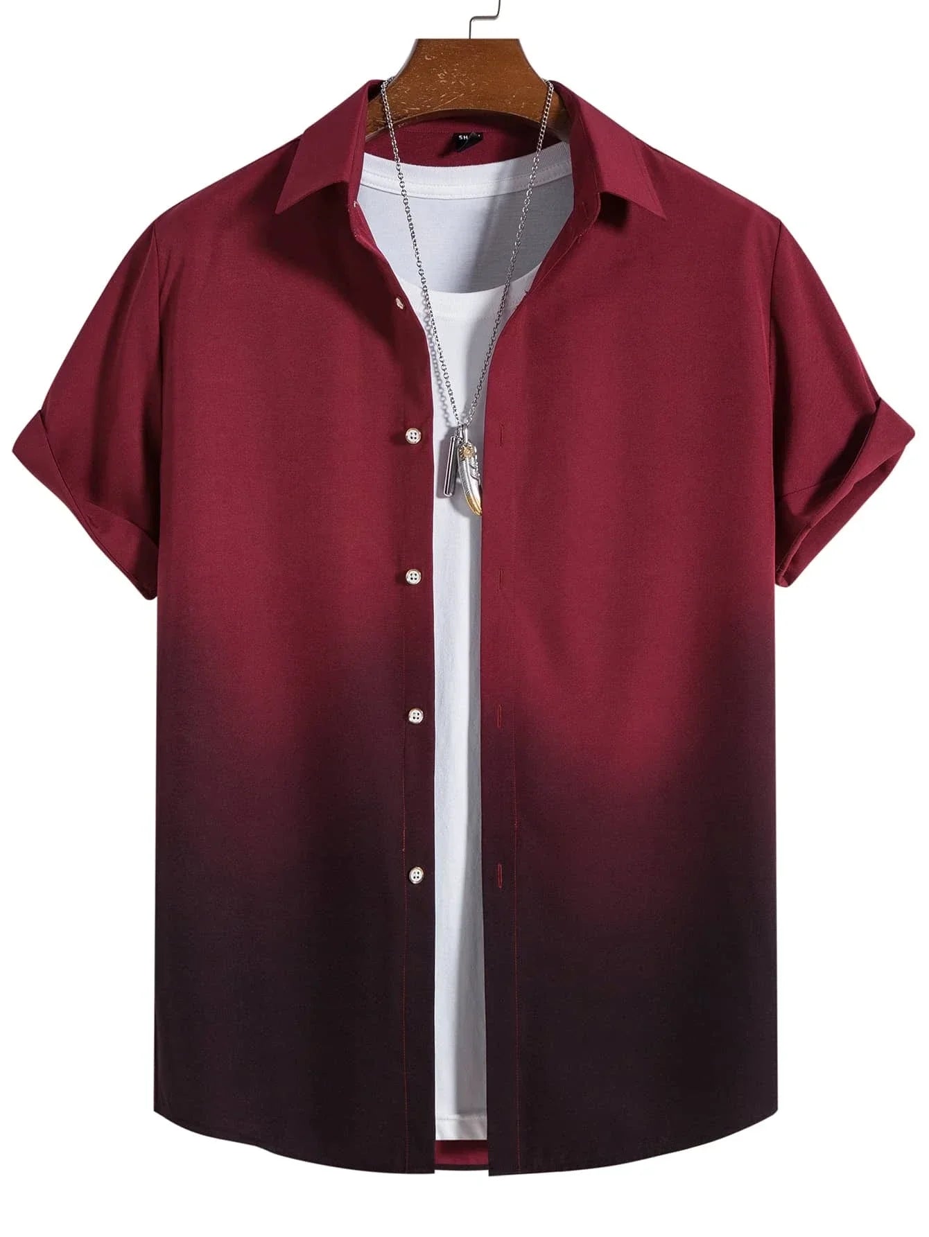 Trendy Colorful Short Sleeve Graphic Tee