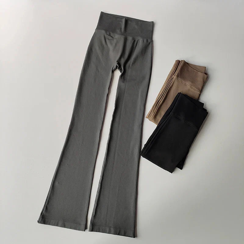 Slimming High Waist Yoga Pants for Women Outdoor Fitness - BritishElegance