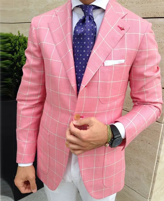 Men's Slim Fit Classic Blazer Jacket