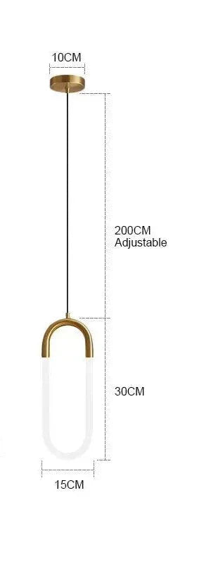 Stylish Hanging Light Fixture Set