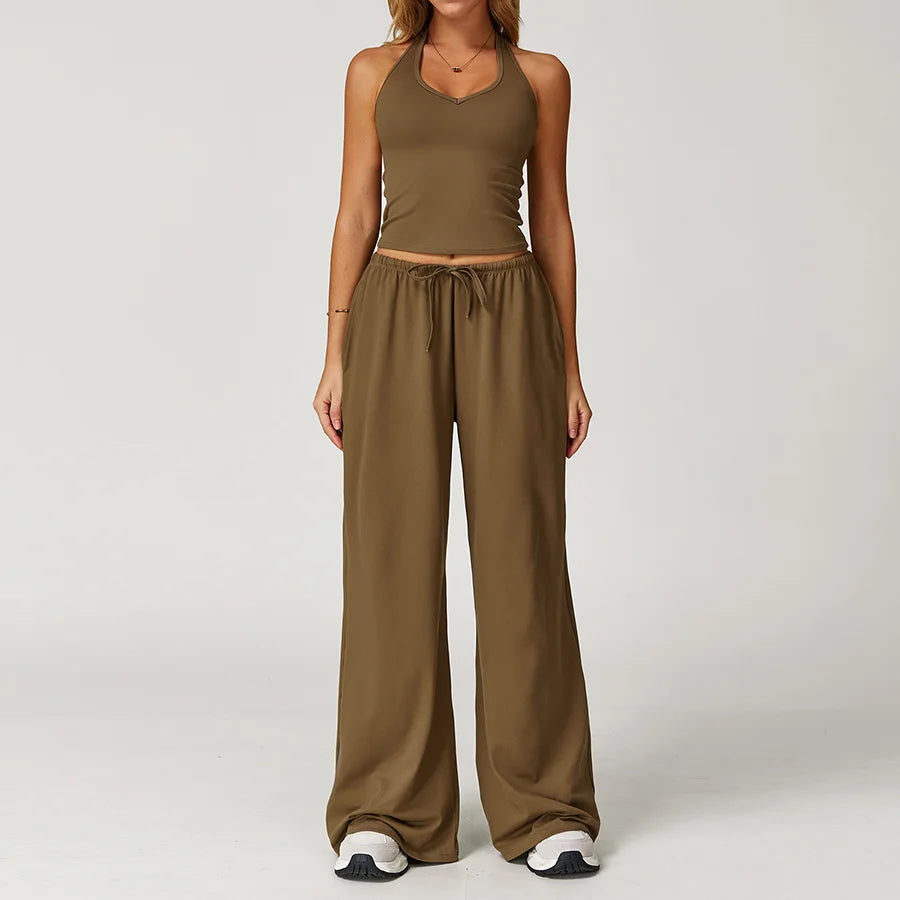 Ladies Bright Fitness Outfit