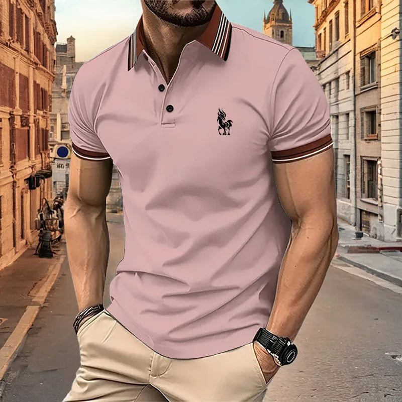 Cool Mens Short Sleeve Polo Shirt