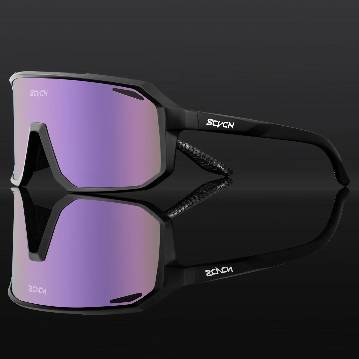 Men's Polarized Bike Sunglasses - Ultra Lightweight Sports Shades