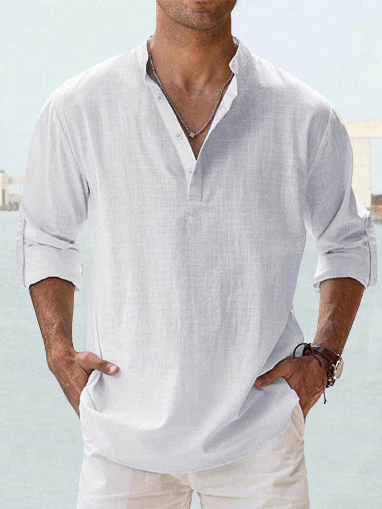 Comfortable Mens Casual Shirt - Loose Fit - Lightweight Style