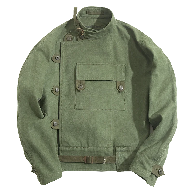 Rugged Water Resistant Biker Jacket Men