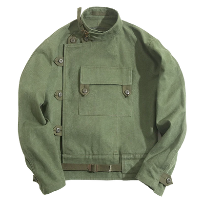 Rugged Water Resistant Biker Jacket Men