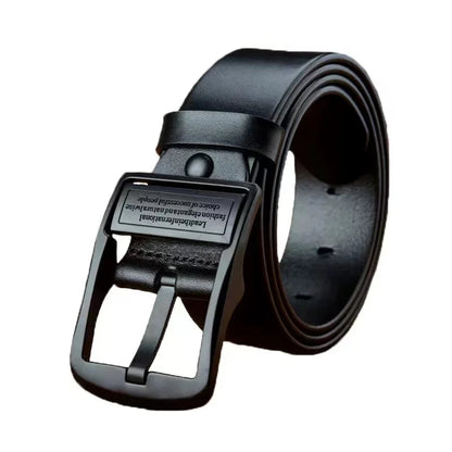 Genuine Leather Men's Western Belt