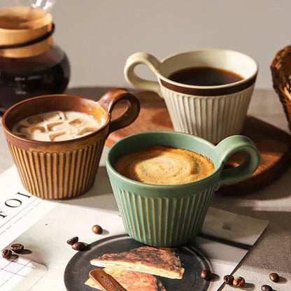 Cozy Home Ceramic Coffee Mugs - VogeLuxe