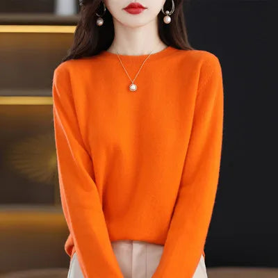 Pure Wool Women's Sweater for Cold Winter Days