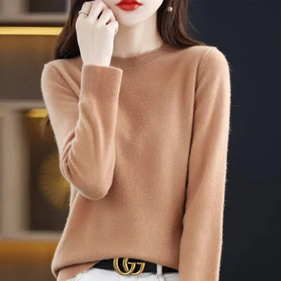 Pure Wool Women's Sweater for Cold Winter Days