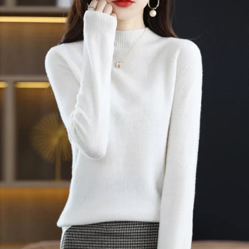 Soft 100% Wool Women's Winter Sweater