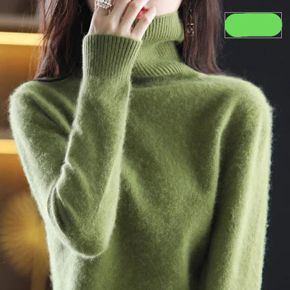 Luxurious Soft Cashmere Crew Neck Sweater