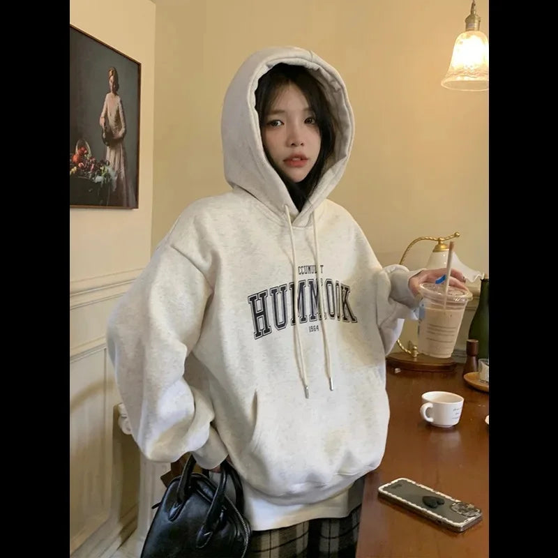 Cozy Large Hoodie with 3D Sound Design