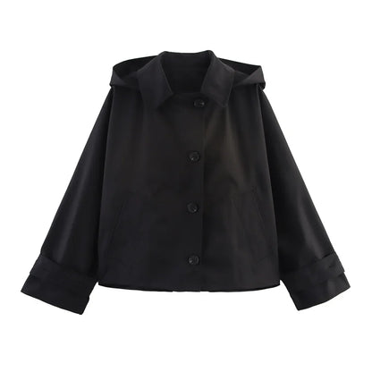 Waterproof Mens Classic Short Trench Coat