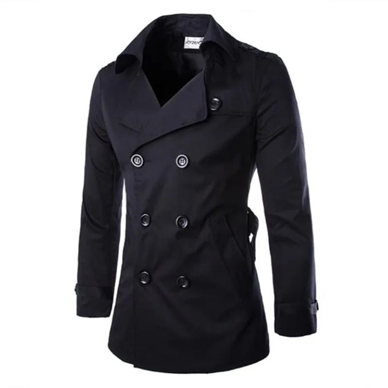 Classic Men's Double Button Blazer