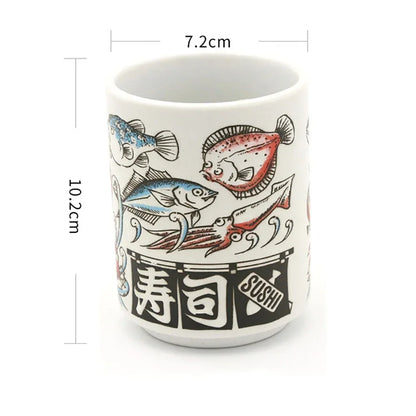 Traditional Japanese Ceramic Tea Cups