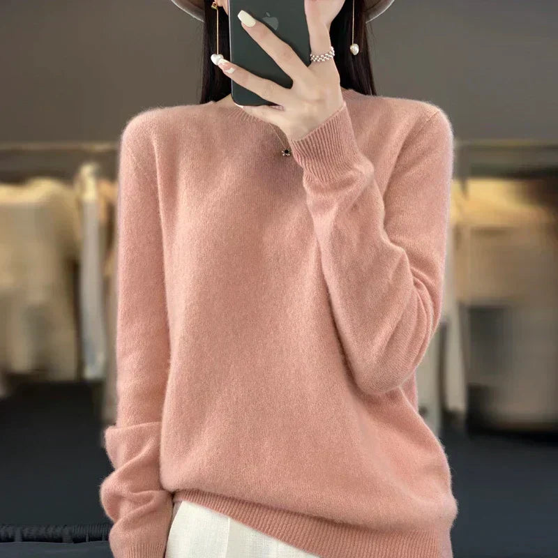 Premium Merino Wool Women's Sweater Soft & Warm