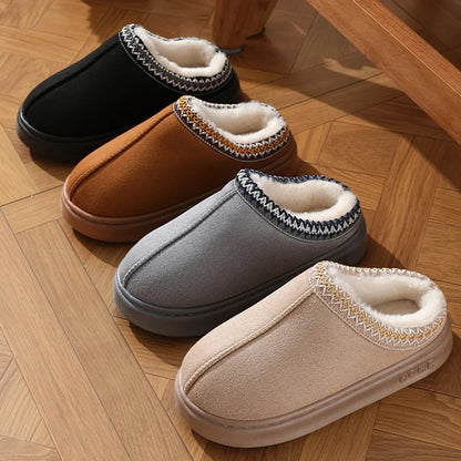 Cozy Fleece Unisex Slippers – Warm Comfortable Soft Insoles - VogeLuxe