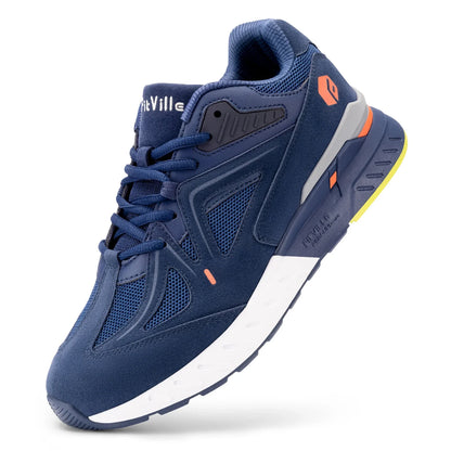 Comfortable Wide Fit Men's Walking Sneakers