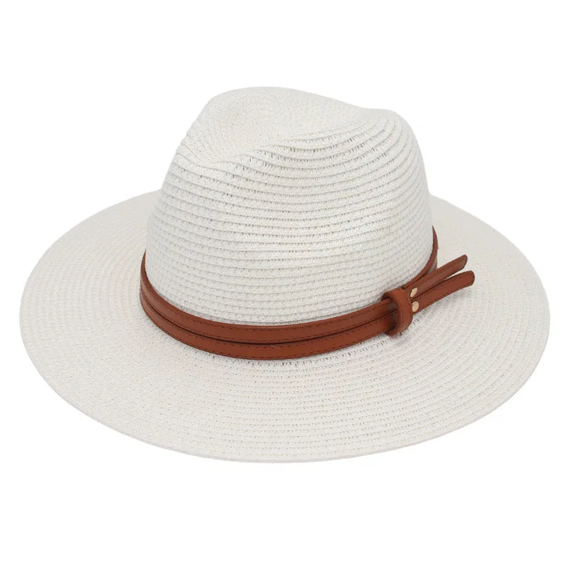 Lightweight Natural Fiber Summer Sun Hat
