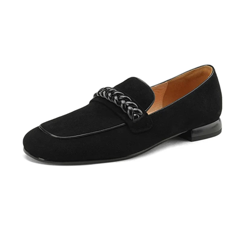 Authentic Leather Classic Women's Slip-On Shoes
