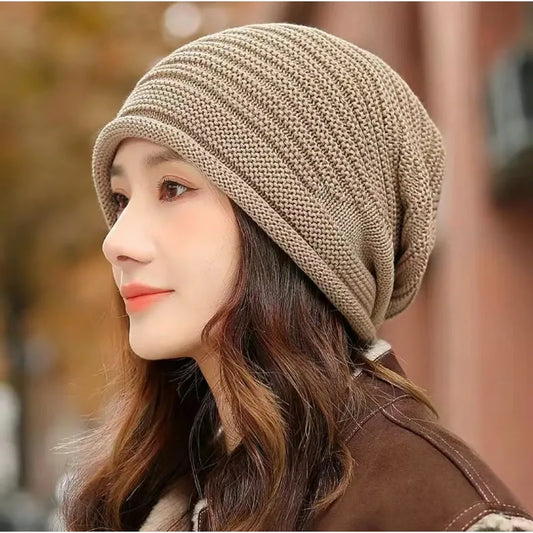 Warm Cozy Winter Knit Beanie Hat - VogeLuxe
