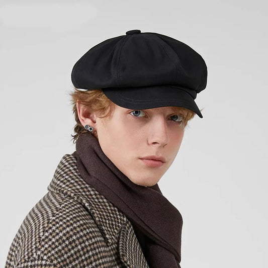 Classic Soft Beret Cap - Adjustable Fit - VogeLuxe