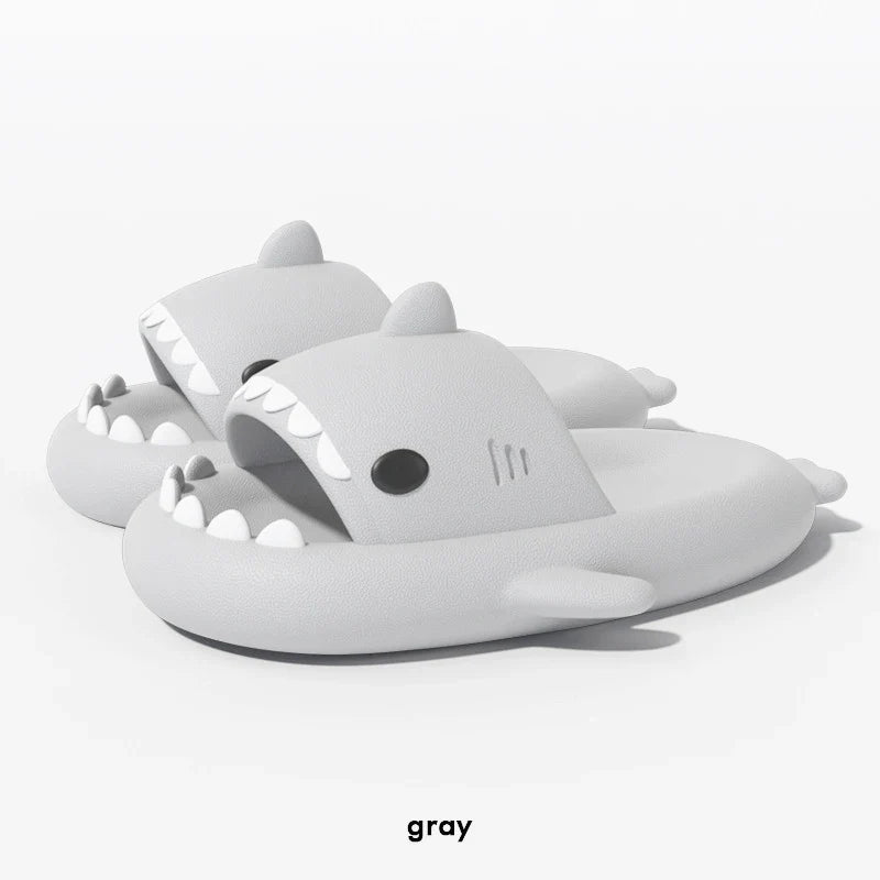 Comfy Shark Flip Flops – Thick Anti Slip Footbed