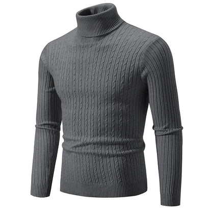 Men's Warm Crew Neck Knit Sweater