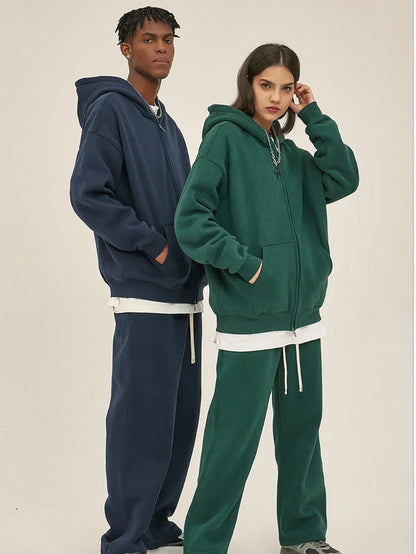 Soft Women's 2-Piece Fleece Tracksuit Set UK - VogeLuxe