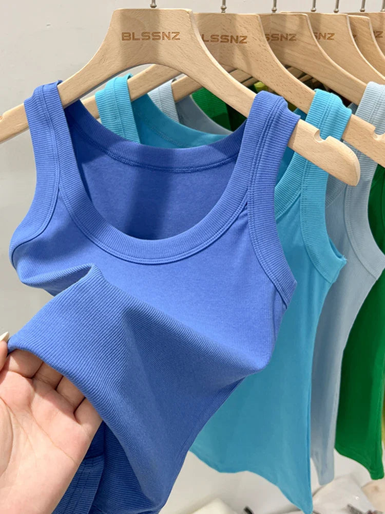 Comfortable Women's Summer Tank Top – Breathable Fit Cami