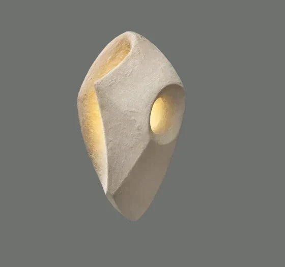 Unique Wooden Wall Lamp