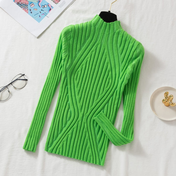 Classic Winter Knit Sweater for Women - VogeLuxe
