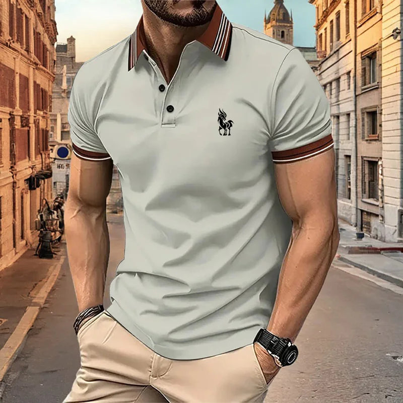 Cool Mens Short Sleeve Polo Shirt
