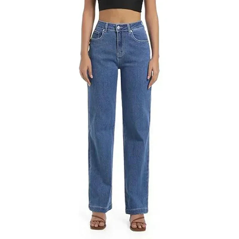 Comfortable Fit White Skinny Straight Jeans