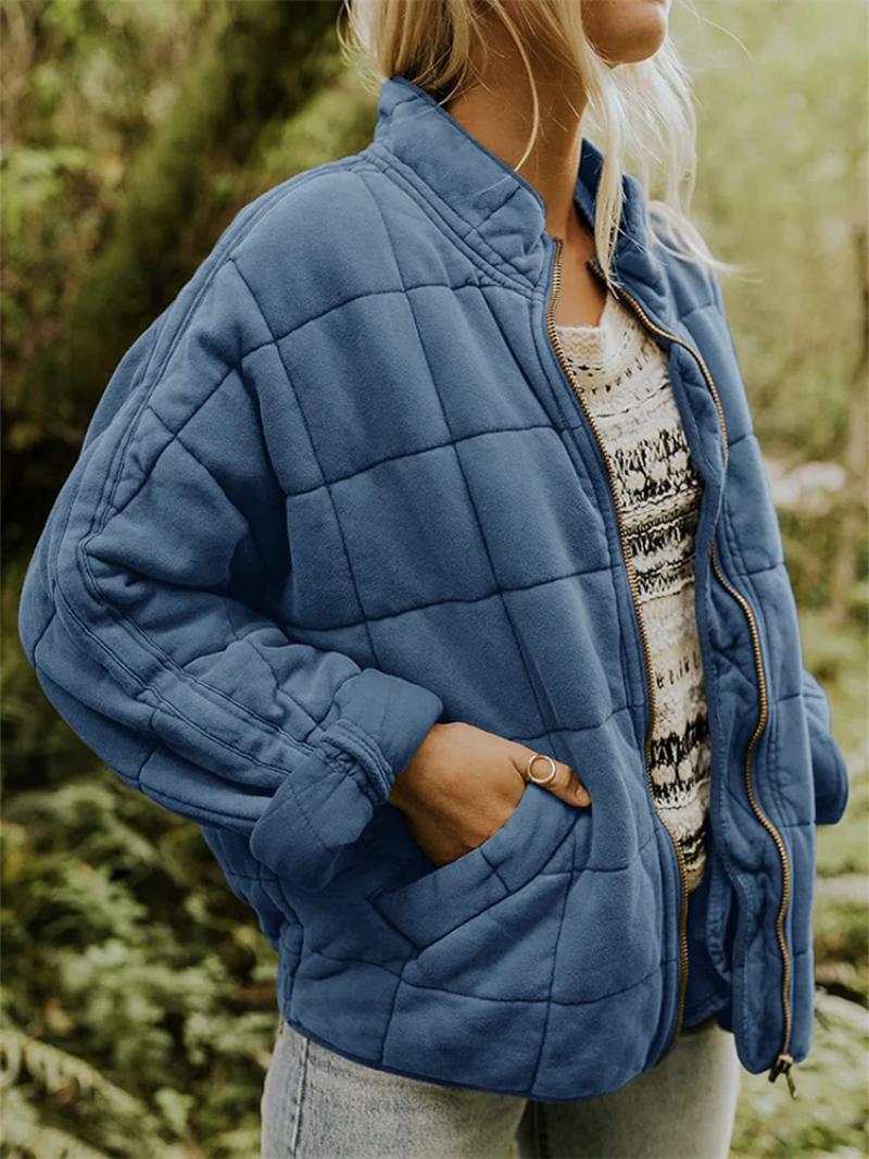 Rasmine | Chic Padded Zip Up Jacket