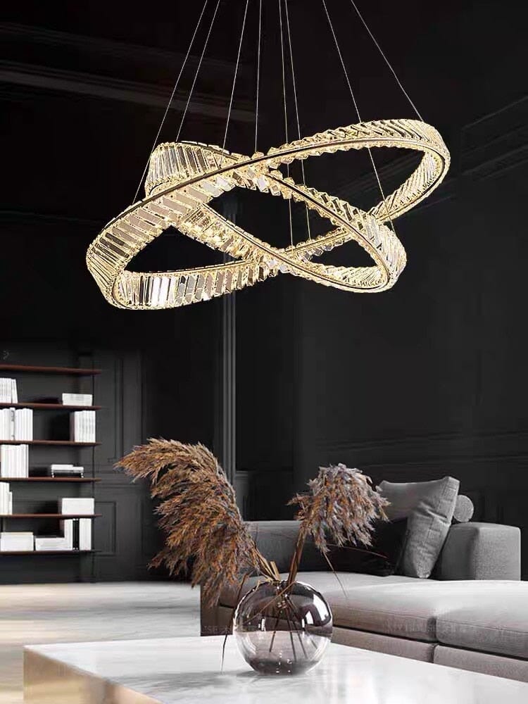 Elegant Crystal Pendant Chandelier