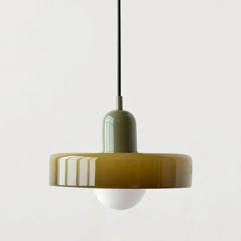 Elegant Glass Pendant LED Lighting Fixture