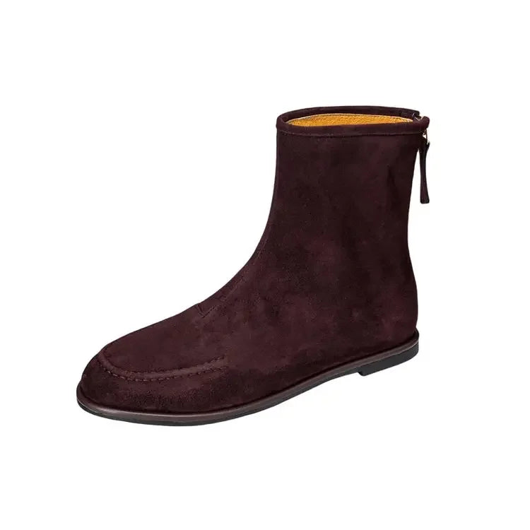 Luxury Suede Chelsea Boot Ankle Shoes