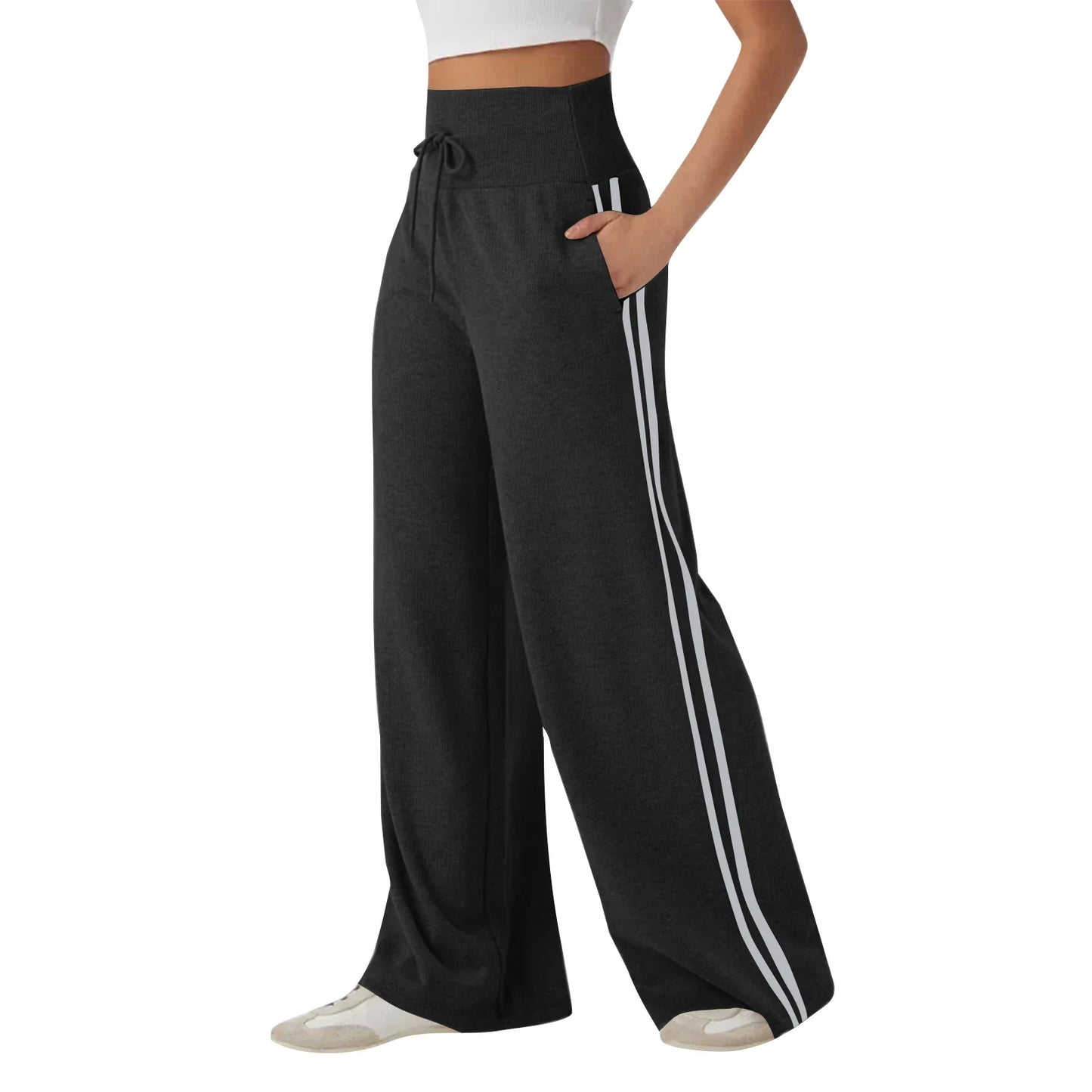 Ladies Comfortable Loose Fit Athletic Pants