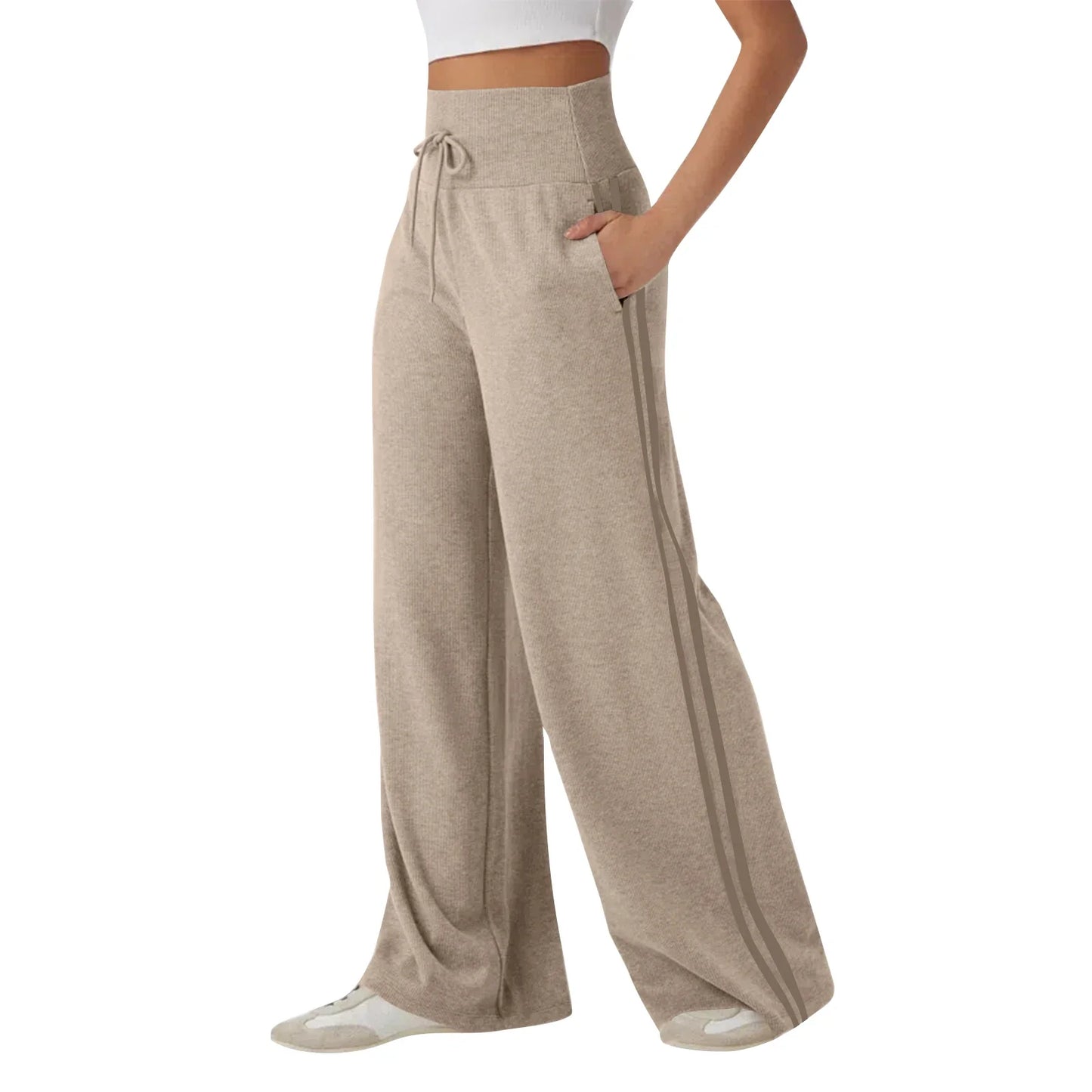 Ladies Comfortable Loose Fit Athletic Pants