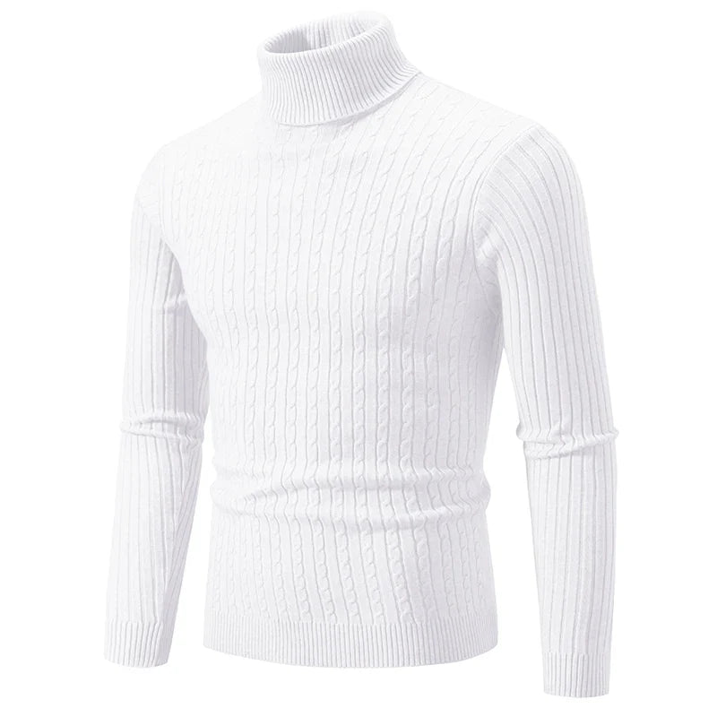 Men's Warm Crew Neck Knit Sweater