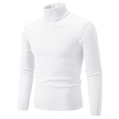 Men's Warm Crew Neck Knit Sweater