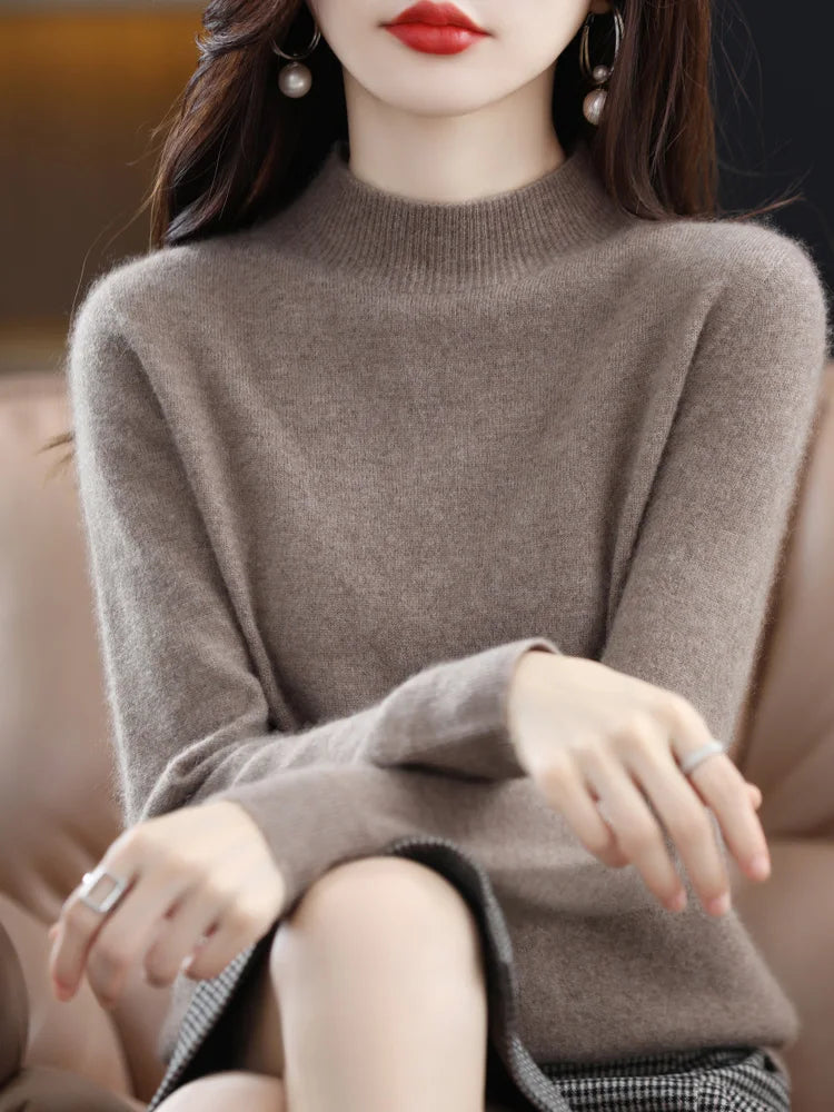 Soft Merino Wool Women's Fit Sweater
